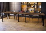 Endo-MöBel Tavolo Da Pranzo Xxl Vast 130Cm - 330Cm Tavolo Da Cucina Allungabile (Rovere Monastero)