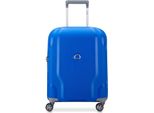 Delsey Paris Carrello Clavel 4 Double Rolls Cabin Trolley Slim Line 55 Klein Blue