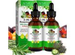 Olio Per Capelli 3 In 1 Olio Di Rosmarino Olio Di Ricino Olio Di Batana Olio Essenziale Per La Cura Dei Capelli Olio Da Massaggio Biologico, 2X 60Ml