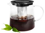 Teiera Da 1,2 Litri Con Colino In Acciaio Inox In Vetro Borosilicato Teiera In Vetro