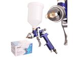 Pistola A Spruzzo Auarita H-827 Hvlp Blu 1,3 Mm