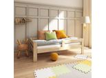 Need Sleep Lettino Montessori Per Bambini 90X190 Cm Con Protezione Anticaduta E Rete A Doghe Letto Junior Letto Per Bambini Letto Per Bambini Letto Giovanile Per Ragazze E Ragazzi
