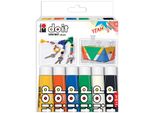 Marabu 1276000000200 Set Di Colori Acrilici Marabu Do It Craft Paint, 6 X 36 Ml