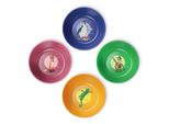 Awave® La Scuola Degli Animali Magici Set Di Ciotole Per Bambini 4 Pezzi Rpet