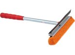 Novaliv Tergivetro Auto 21 Cm Con Manico In Metallo-Plastica 31 Cm Con Labbro Tergivetro E Spugna In Gomma Tergivetro Auto Detergente Per Parabrezza Auto