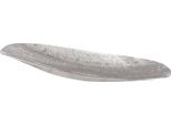 Casablanca Schale, Oval, "Sinar"", Aluminium, Silberfarben, , L. 14 Cm, B. 47 Cm, H. 4 Cm 69258/Abverkauf Nur Solange Vorrat Reicht"