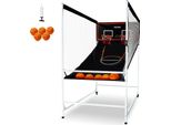 Vevor Gioco Di Basket Indoor Per 2 Giocatori, Macchina Da Basket, Supporto Per Pallacanestro Con 5 Palloni & 8 Modalità Di Gioco & 2 Canestri & Tabellone & Pompa Di Gonfiaggio, Per Bambini, Adulti (Nero)