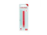 Penna Gel Legami 2 Cartucce Di Ricambio - Lovely Friends Refill Set - Red