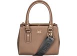 Sansibar Borsa A Tracolla Borsetta Top Handle Bag Cappuccino Marrone