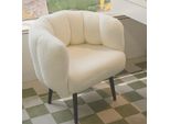 360Home Sedia Singola Per Il Trucco Sgabello Per Il Trucco Poltrona Da Salotto Bianco 【ZH-8127】