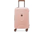 Delsey Paris Carrello Moncey 4 Double Rolls Cabin Trolley 55 Light Pink Rosa