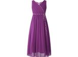 Ragazze Principessa Abito Da Sera Dimensioni 140 Cm Festive Lungo Flower Girl Dress Wedding Beaded Bow Chiffon Dress