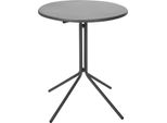 Tavolo Tavolo Pieghevole Ambiance X99001600 Grigio Scuro Ø 58 X 70 Cm