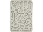 Stampo Per Colata In Silicone Stamperia Golden Harmony, Din A5, Ideale Per Calchi In Gesso Keys