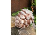 Cono Per Albero Di Natale Mikana 10 Cm, Marrone Chiaro