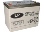 Landport LPCG12-70H Batteria Vrla Gel 12V 70Ah Senza Manutenzione