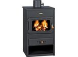 Stufa A Legna Pritcooking Stufa A Legna Con Forno Camino Prity Fm 12,1 Kwy K1, 9Kw,