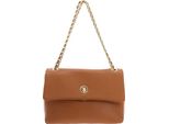 U.S. Polo Assn. Pelle Borsa A Tracolla Arlington Flap Crossbody Bag Light Tan Marrone Chiaro