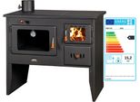 Forno Da Cucina Stufa A Legna Camino Sinistro Prity 2P41 Bimschii 15,2 Kw