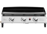 Plancha mit 3 Gasbrennern "Jolly" - 7,5 kW - Grau