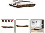 Il Giroletto The Living Store Con Led In Rovere Fumé 180X200 Cm