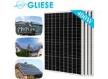 400W Pannello Solare Pv Cella Solare Monocristallina Modulo Solare Pannello Solare Casa Alimentazione Camper Campeggio Aree Marine