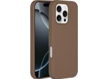 Custodia Per Iphone 16 Pro - Silicone - Accezz Soft Case/Backcover - Marrone Chiaro