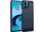Motorola Moto G14 Sleeve - Silicone - Custodia/Copertura Morbida Imoshion - Blu Scuro