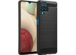 Custodia Per Samsung Galaxy A12 - Silicone - Imoshion Custodia Morbida/Copertura Posteriore - Nero