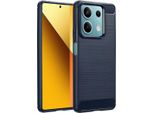 Xiaomi Redmi Note 13 Cover - Silicone - Imoshion Custodia Morbida/Backcover - Blu Scuro