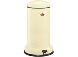 Wesco Tretabfallsammler Baseboy Mit DäMpfer, Abfallsammler, Abfalleimer, MüLleimer, Stahlblech, Mandel, 20 L, 134531-23