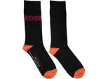 Ac/Dc - Calzini Per Uomo/Donna Unisex RO11982 (39,5 Eu - 45,5 Eu) (Nero)