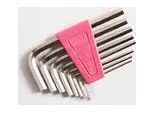 Chiave Esagonale Rosa Figofix, Forma Curva, Set Di 8 Pezzi