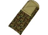 Husky Piumino Sacco A Pelo Gizmo 2024 -5 ° C Esercito 220 X 90 Cm-Camouflage Verde