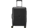 Delsey Paris Carrello Turenne 2.0 4 Double Rolls Cabin Trolley Slim Line 55 Black Nero