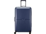 Delsey Paris Carrello Turenne 2.0 4 Double Rolls Trolley 75 Nightblue Blu Scuro