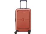 Delsey Paris Carrello Con Scomparto Per Laptop Turenne 2.0 4 Double Rolls Business Cabin Trolley 55 Brick Terracotta