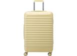 Delsey Paris Carrello Bastille 2.0 4DR Trolley 65 Pale Yellow Giallo Chiaro
