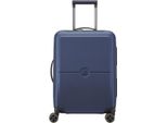 Delsey Paris Carrello Turenne 2.0 4 Double Rolls Cabin Trolley Slim Line 55 Nightblue Blu Scuro
