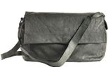 Harold's Pelle Borsa A Tracolla Borsa A Tracolla Submarine Handbag Flap Green Verde Scuro
