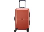 Delsey Paris Carrello Turenne 2.0 4 Double Rolls Cabin Trolley 55 Brick Terracotta