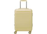 Delsey Paris Carrello Bastille 2.0 4DR Cabin Trolley Slim Line 55 Pale Yellow Giallo Chiaro