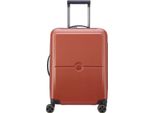 Delsey Paris Carrello Turenne 2.0 4 Double Rolls Cabin Trolley Slim Line 55 Brick Terracotta
