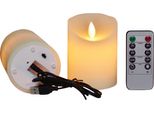 Inf Candele A Led, Luci A Batteria Ricaricabili Con Telecomando M