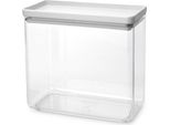 Brabantia Tasty+ Contenitore Rettangolare 3,5 L Grigio Chiaro, Trasparente 1 Pz