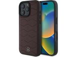 Mercedes Mehcp16X23Rwrsr Iphone16 Pro Max 6.9 Czerwony/Red Hardcase Mb Waves Pelle