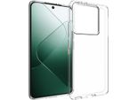 Xiaomi 14T Pro Sleeve - Silicone - Custodia Morbida Accezz/Copertura Posteriore - Trasparente