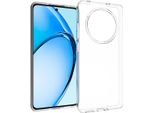 Oppo Reno 12F Coperture - Silicone - Custodia Morbida Accezz/Copertina Posteriore - Trasparente
