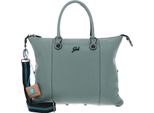 Gabs Pelle Borsa A Tracolla G3 Plus Tg Bull Black Shoulder Bag Green Tea Menta