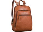 Benthill Rucksack Echt Leder - Kurierrucksack Fahrradrucksack Trekkingrucksack - Damen Herren Rucksack - Lederrucksack